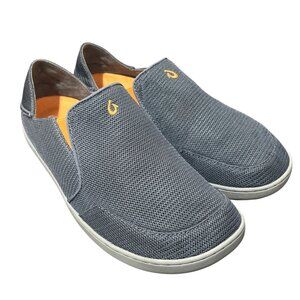 Olukai Nohea Mesh Mens Slip-On Shoes ray Casual Loafer Size 10.5
